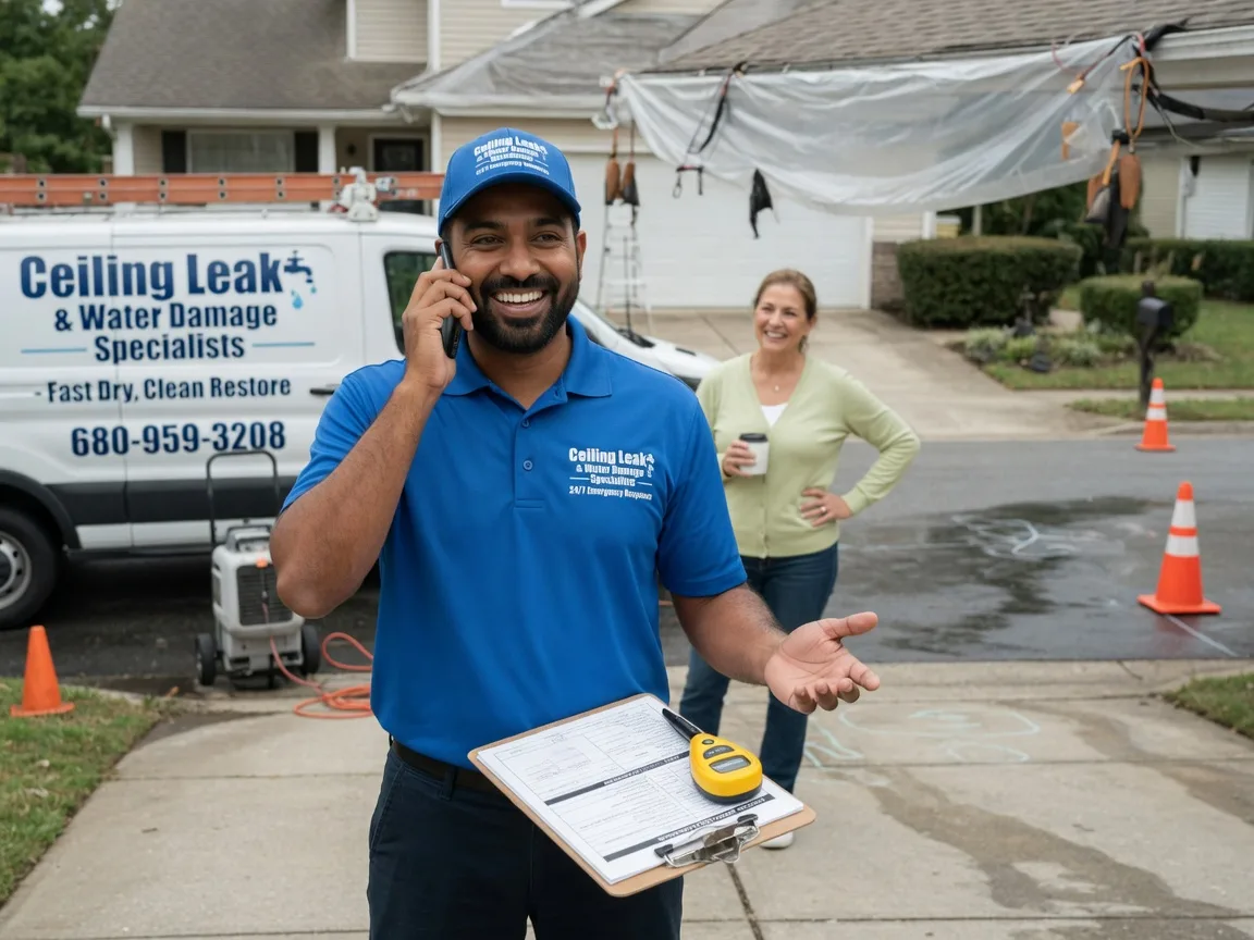 Ceiling Leak Cleanup Red Lake Falls, MN FAQs